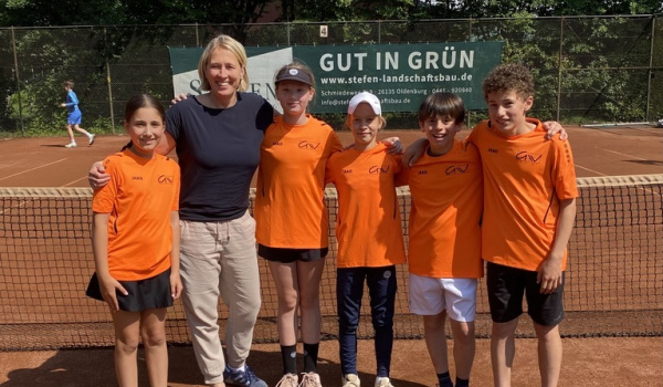 3. Platz beim Bezirksentscheid im Tennis