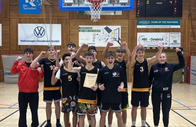 Erster Platz für unser WK-II-Basketballteam! 
