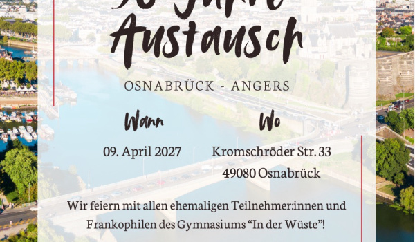50 Jahre Angers-Austausch