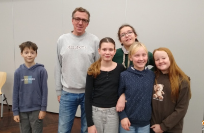 Besuch aus den Grundschulen