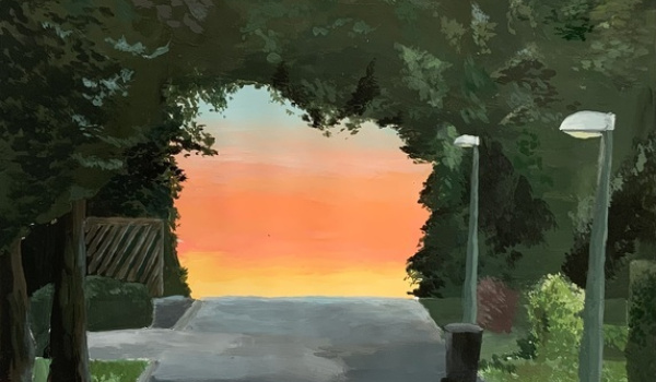 Landschaftsbilder in Acryl