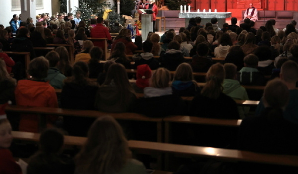 Weihnachten am Gymnasium „In der Wüste“ - einfach besonders