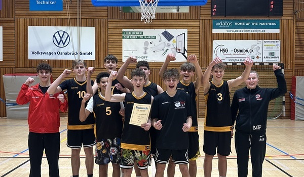 Erster Platz für unser WK-II-Basketballteam! 