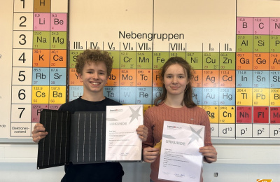 Zwei zweite Plätze beim Landeswettbewerb „Jugend forscht junior“