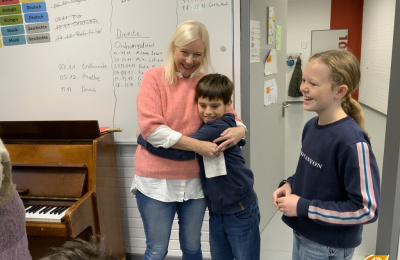 Besuch aus den Grundschulen