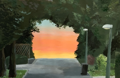 Landschaftsbilder in Acryl