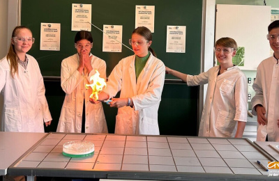 Die Chemie stimmt am Gymnasium 