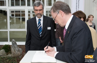 Zum Gedenken an Altbundespräsident Horst Köhler