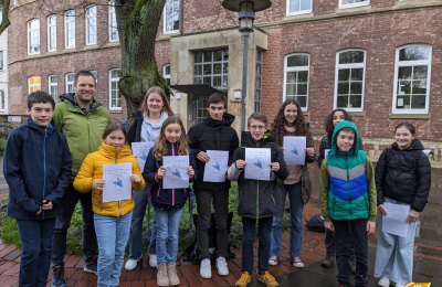 Wüstenschüler bei der Osnabrücker Mathematikolympiade