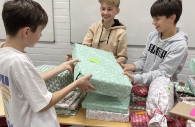 Adventsaktion der Klasse 7e