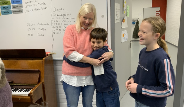 Besuch aus den Grundschulen