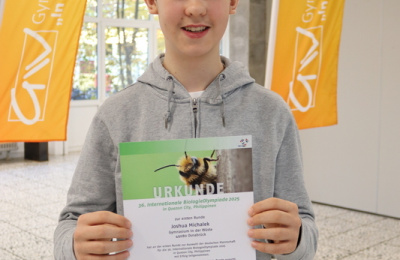 Erfolge bei der Internationalen BiologieOlympiade
