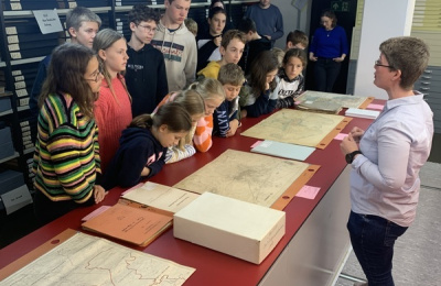 Geschichtswettbewerb 2024: Archivbesuch