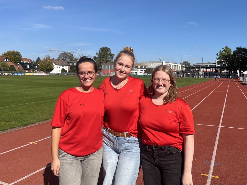 Pia Weise, Malin Bußmann und Marit Scheller