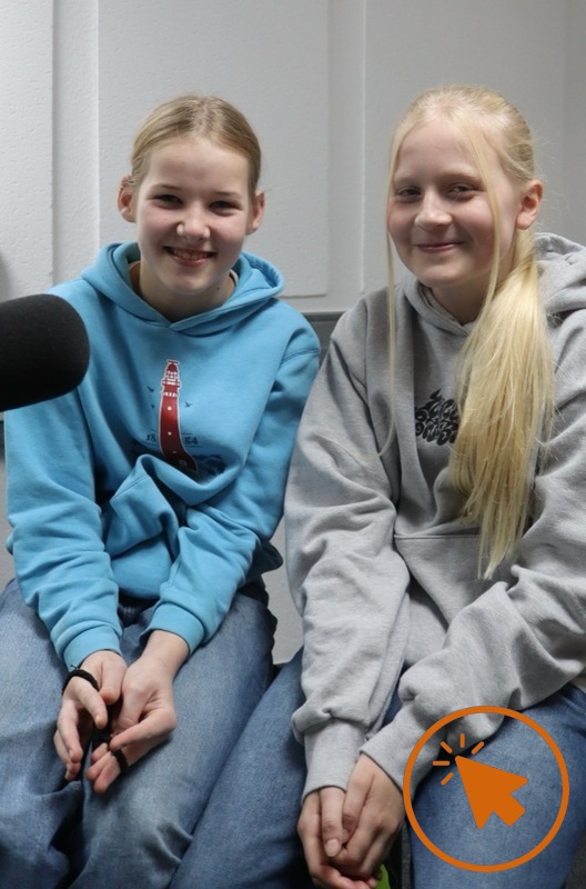 Mieke Kuhlisch und Luise Garthaus