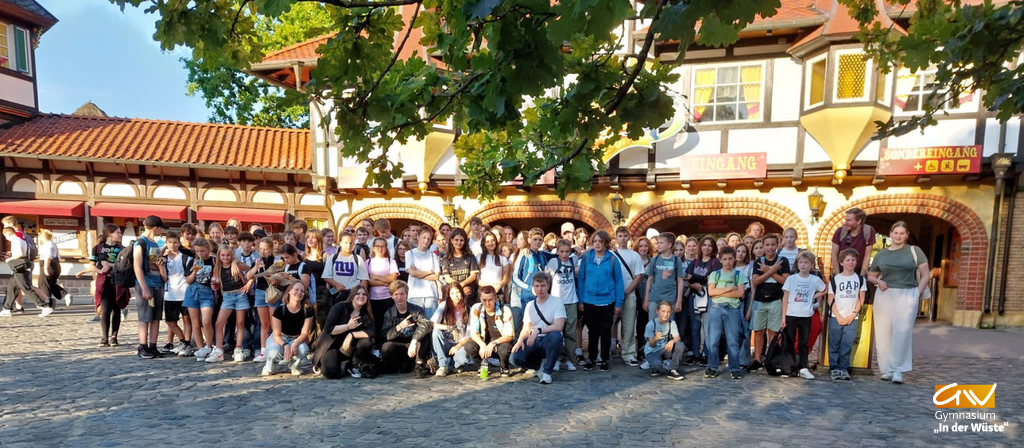 Fahrt in den Heide Park